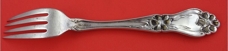 Lily by Frank Whiting Sterling Silver Regular Fork 7" Flatware Heirloom