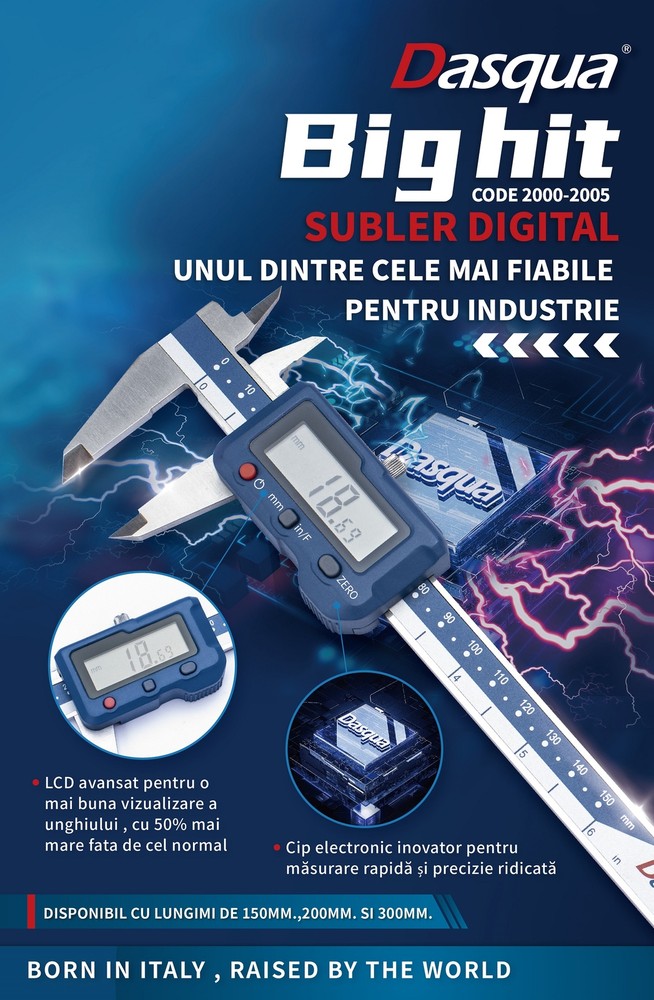 DASQUA 0-150MM/0-6" DIGITAL CALIPER (2000-2005)