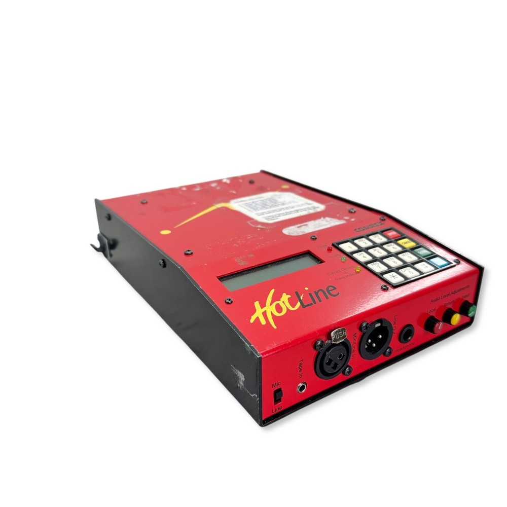 Comrex HotLine POTS Audio Codec Digital Phone Line Broadcast Interface - Red