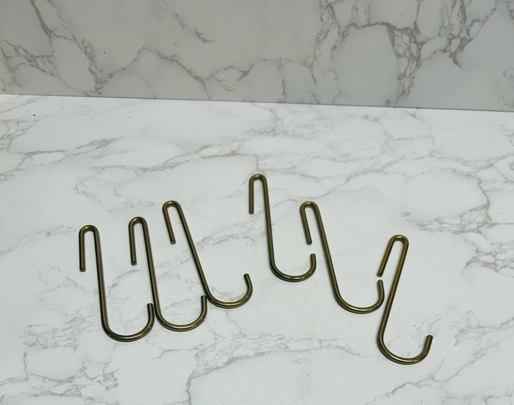 Vintage Brass Pothooks Vintage Kitchen Decor