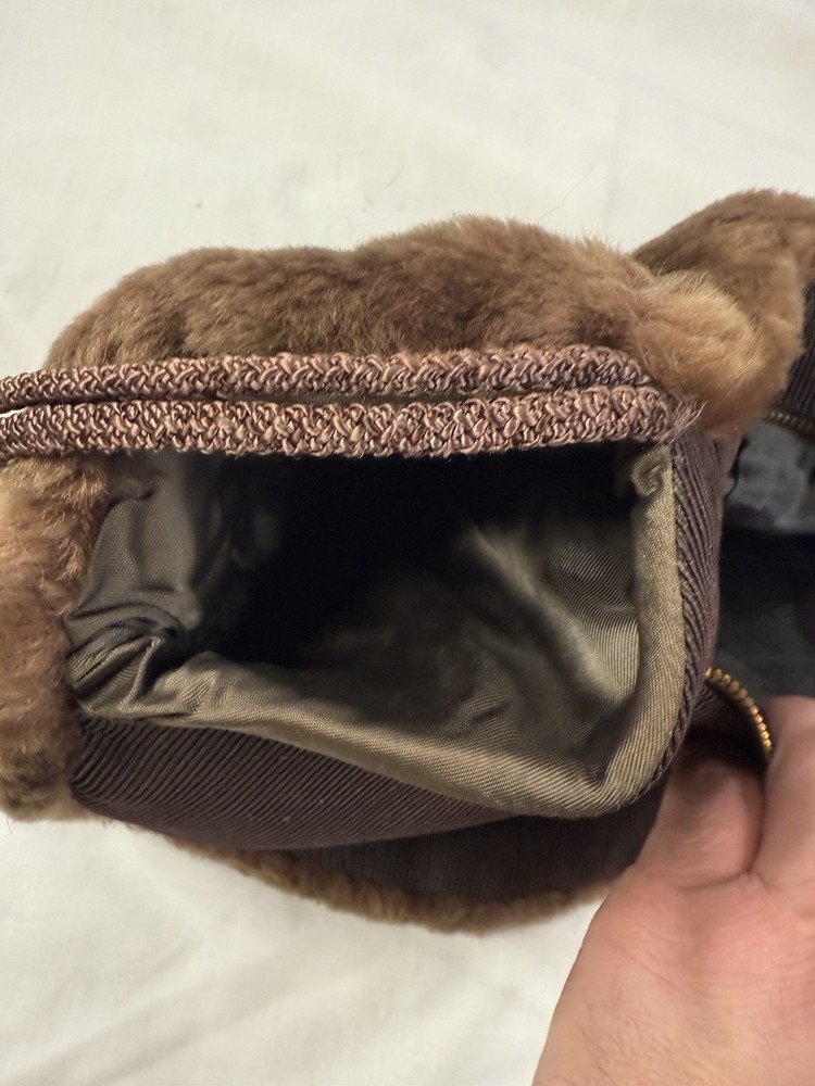 Vintage Mouton Muff Purse