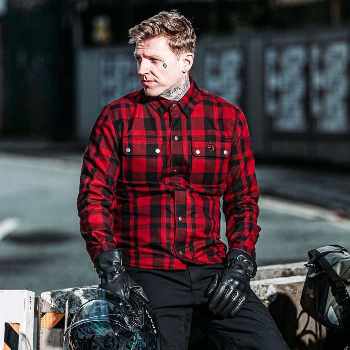Spada Ember CE Shirt - Red/Black