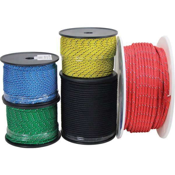 4mm x 100Mtr Dyneema Braid Red (Reel)