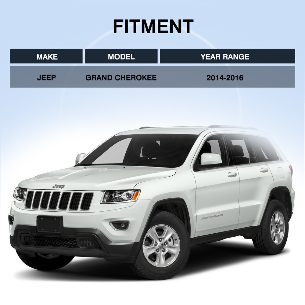 Halogen HeadLamp Assembly For Jeep Grand Cherokee 2014-16 Left Driver Headlight