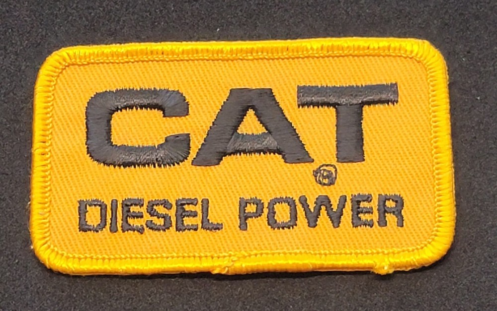 VINTAGE CAT DIESEL PATCH
