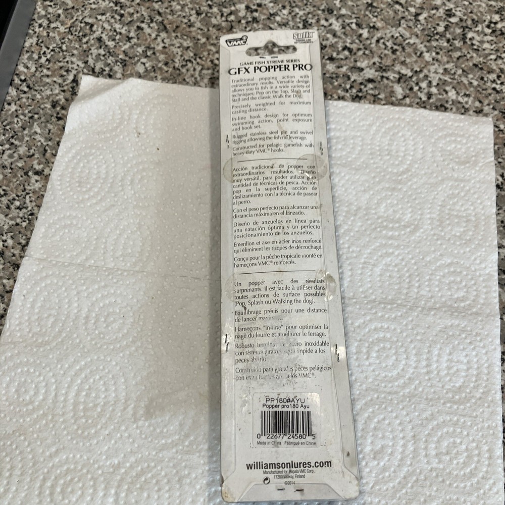 WILLIAMSON POPPER PRO 180