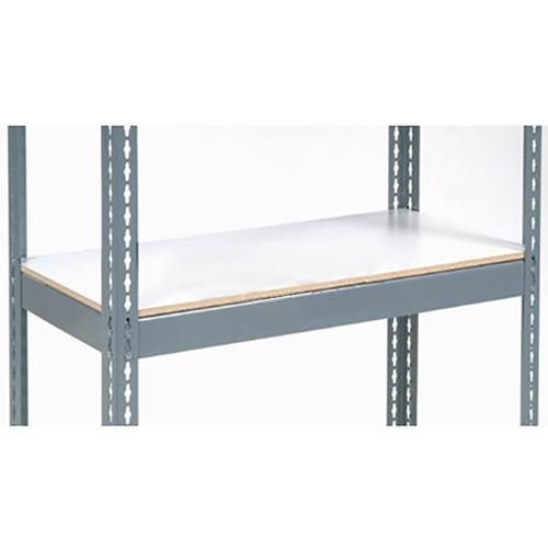 Additional Boltless Level with Laminated Shelving 36"W x 18"D 1500 lbs. Capacity