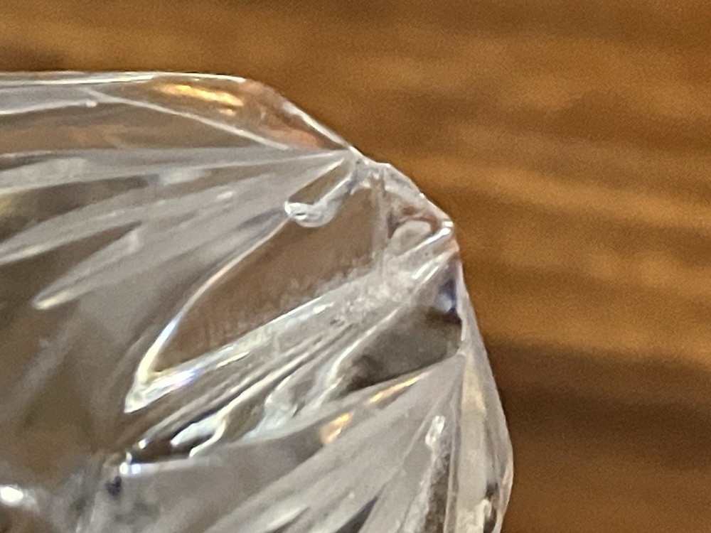 Vintage Cut Crystal Perfume Bottle