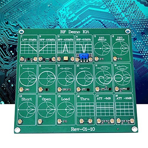 Lightweight VNA Module Board - 18 Integrated Functional Calibration Tools