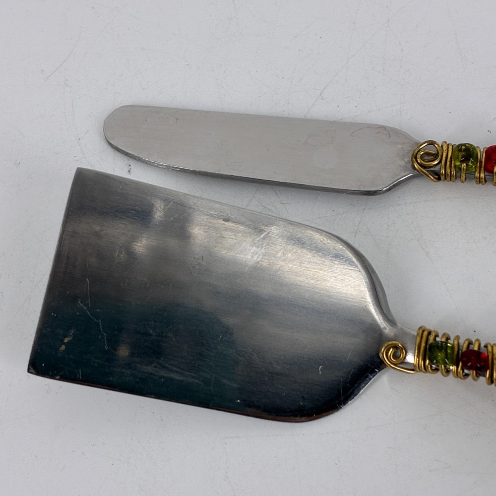 Spreader Knife Set Appetizer Boho MCM Unique Design Stainless Steel