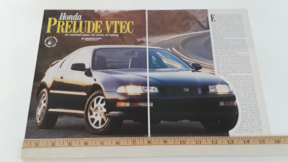 1994 HONDA PRELUDE VTEC ORIGINAL 1994 ARTICLE