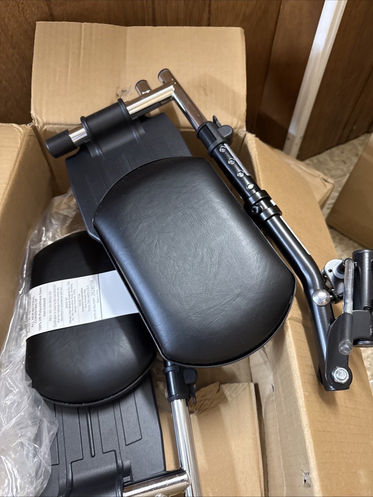 Invacare T94HAP Swing-Away Elevating Legrest, Aluminum Footplates