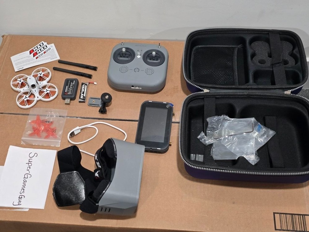 Emax Tinyhawk 3 III FPV Drone+Goggles+Transmitter FPV Starter Racing Quadcopter