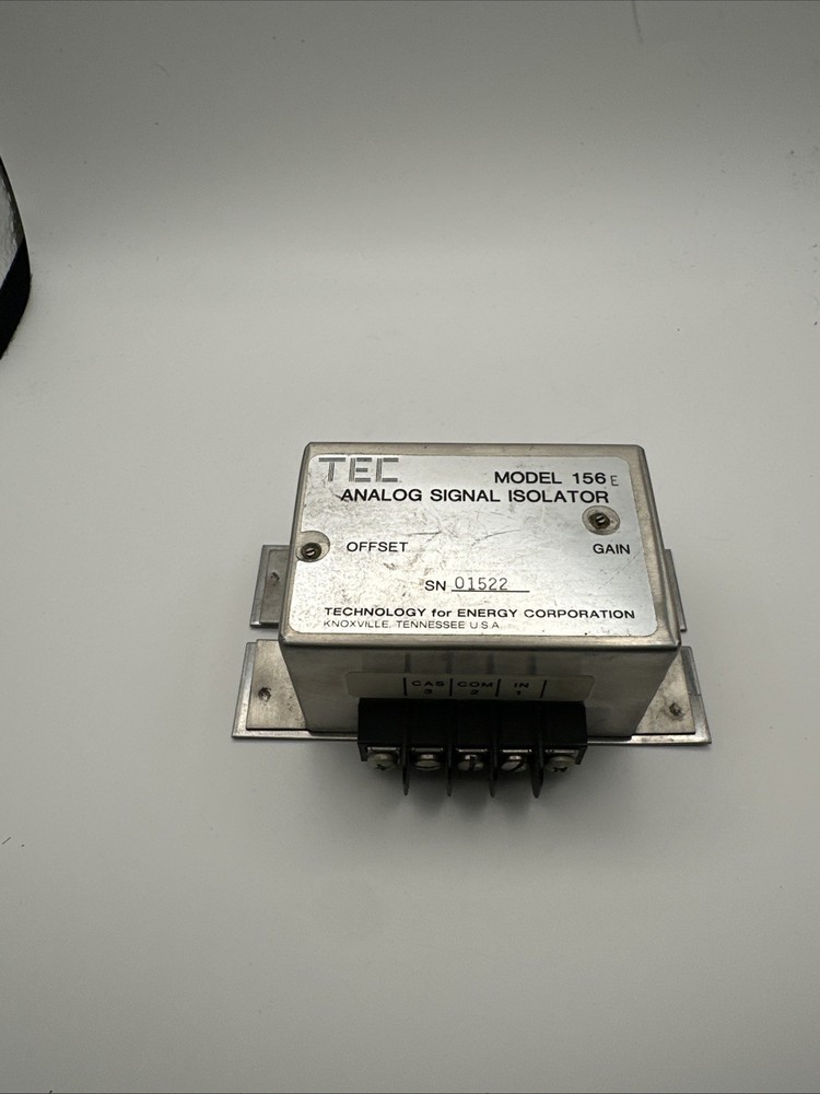 Tec Model 156E Analog Signal Isolator