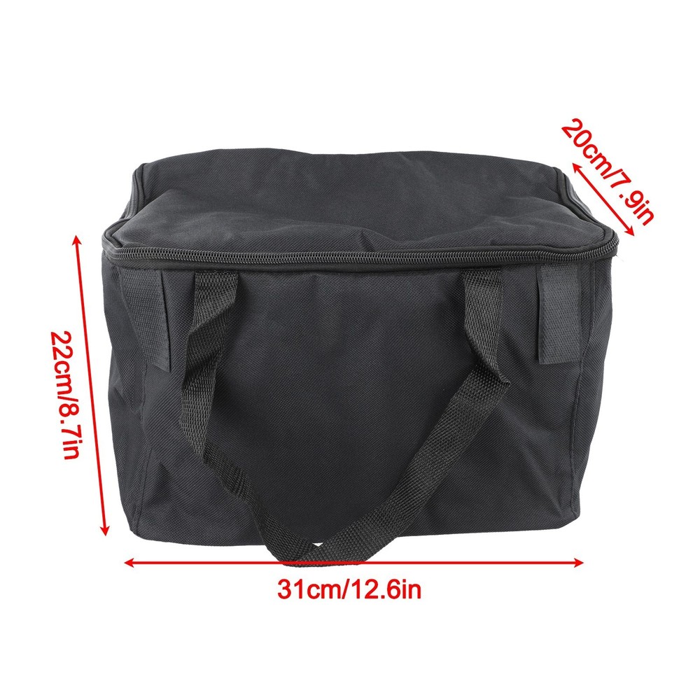 Bicycle Basket Inner Bag Secure and Convenient Storage Solution in Black