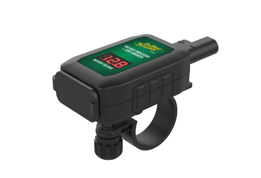 Battery Tender LCD Voltage Indicator Quick Disconnect - USB / USB-C