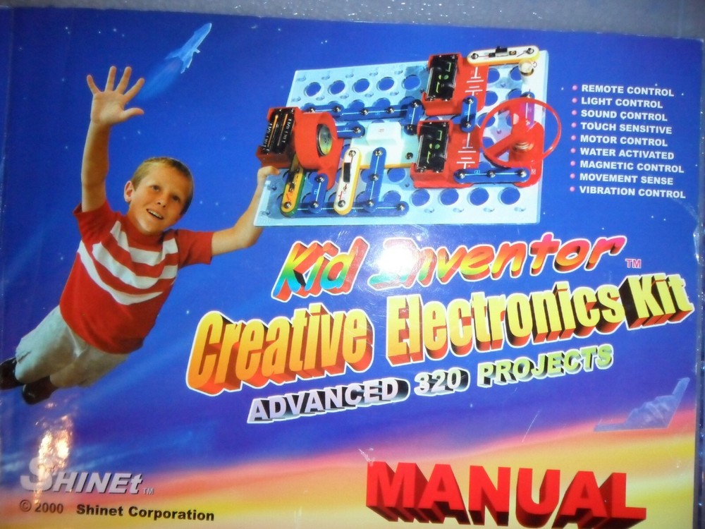 Snap Circuits Creative Kit Manual bundle Model SC-100 blocks plus 320 Projects