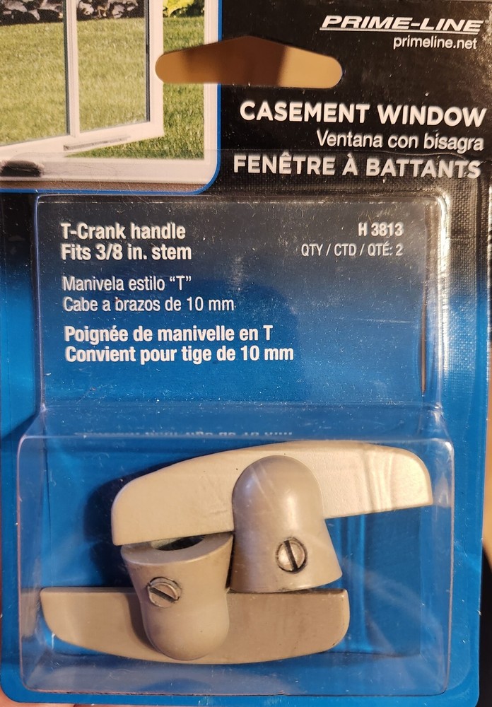H 3813 - 3/8 in. Champagne Tee Handle Casement Operator, Andersen (2 Pack)