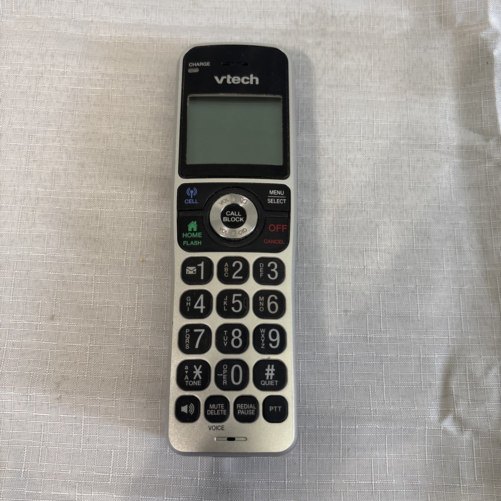 VTECH VS306-4 Black/Silver DECT 6.0 Phone Handset Only Tested