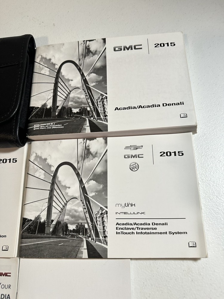 2015 GMC Acadia Owner Manual Set