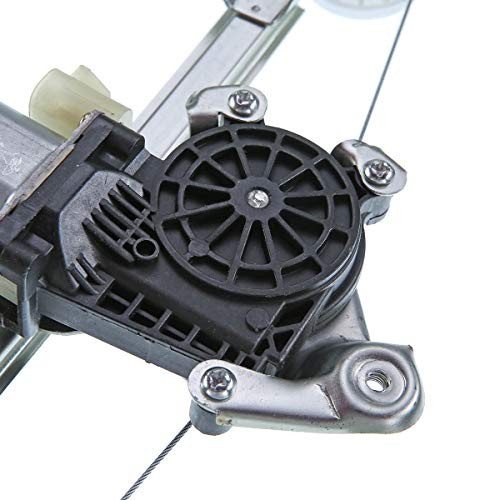 Rear Passenger Side Power Window Regulator with 2-Pin Front Passenger Side