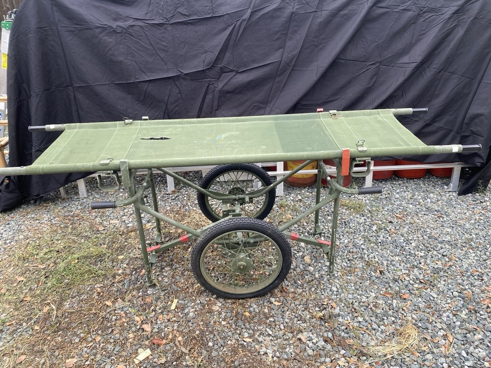 Vintage Wheeled Litter Carrier