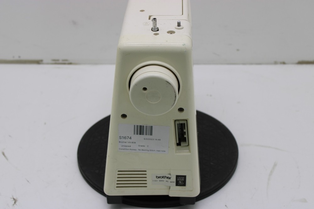 Brother VX-808 Sewing Machine - Untested As-is