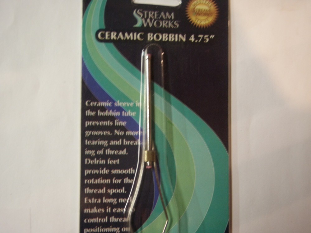 Ceramic Fly Tying Bobbin 4.75" New