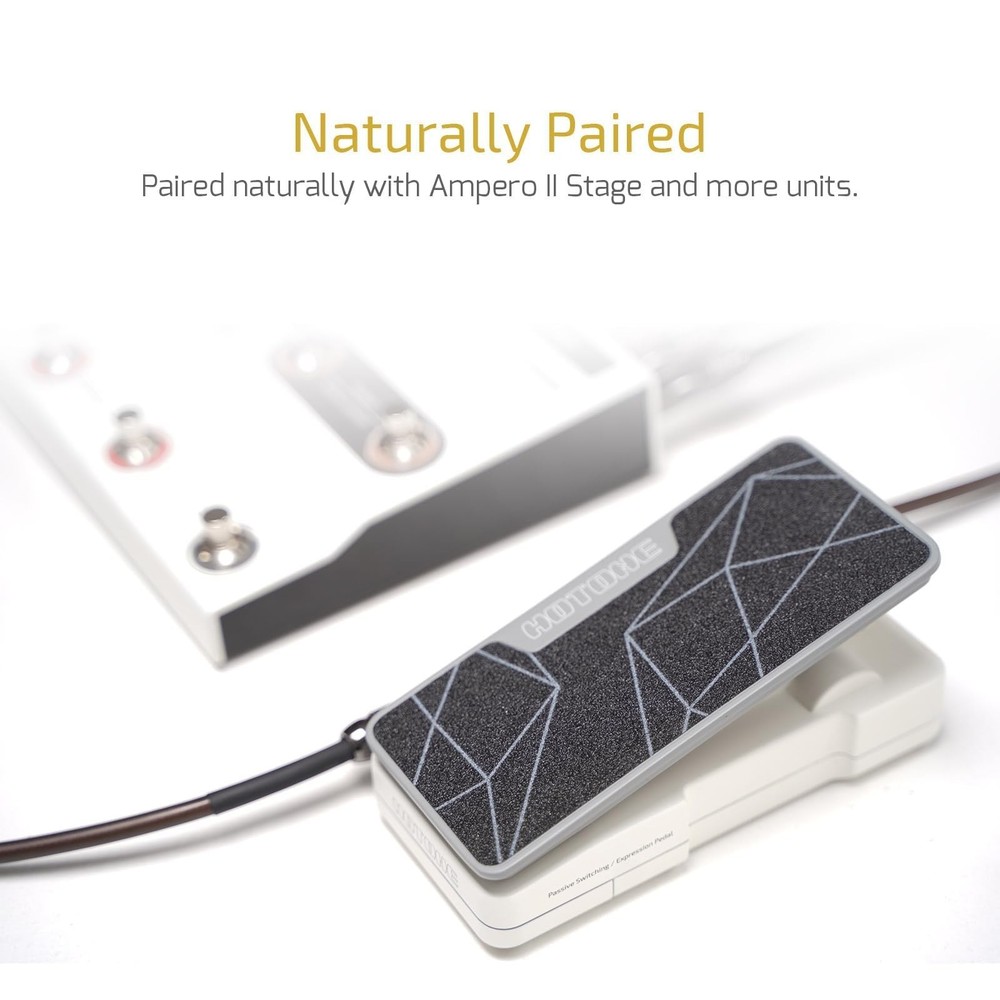 HOTONE 2 in 1 Passive Expression Footswitch EXP Pedal Ampero II Press(Include...