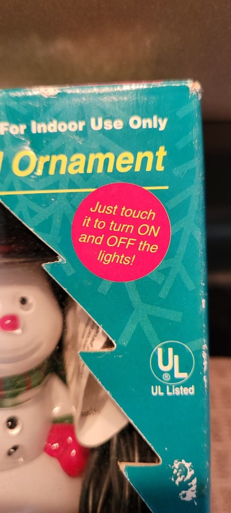 Magicontrol Ornament Christmas light touch control switch Snowman Electric Plug