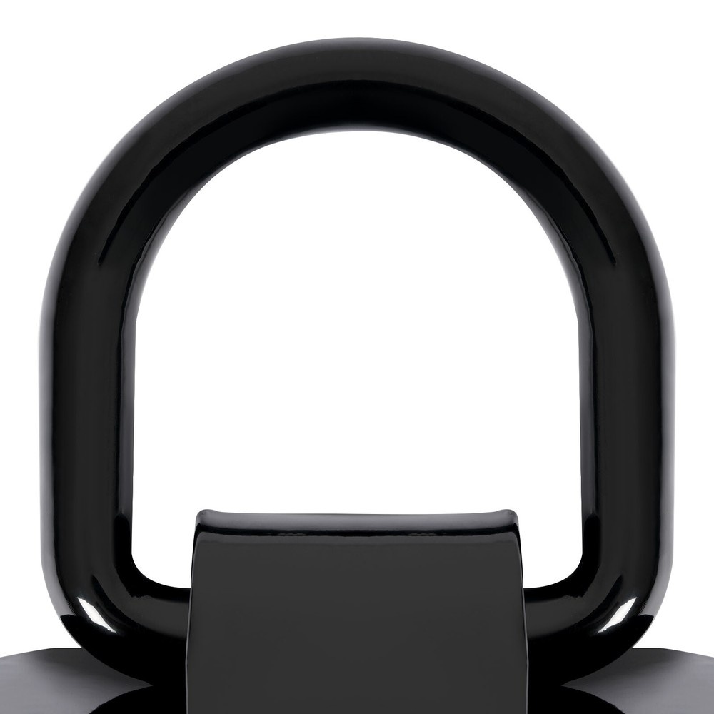 Universal 4-Heavy Duty 12,000 Lbs Removable D-Ring Stake Pocket Powder Coated