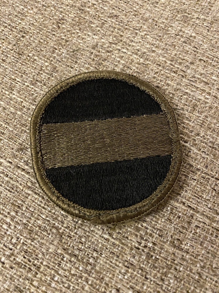 US Army Forces Command Round Subdued Patch FORSCOM INV4400