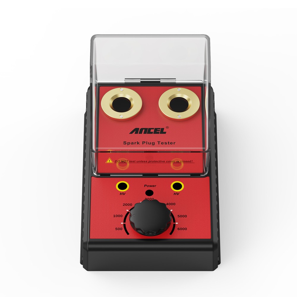 ANCEL Car Spark Plug Tester Ignition System Double Hole Detector Spark Plug