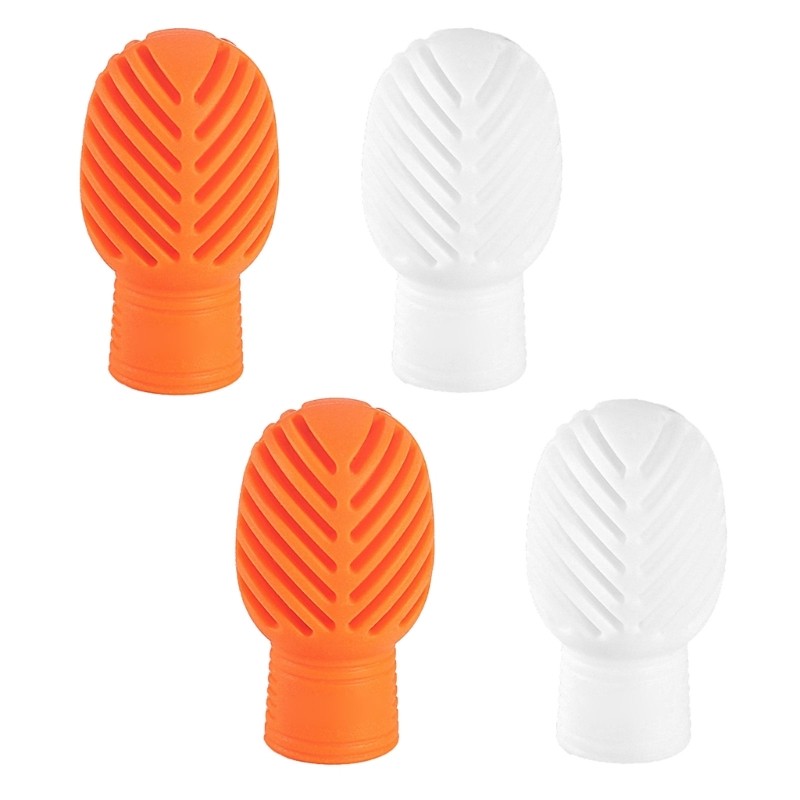 4Pcs Drumstick Dampeners Silicone Drumstick Tip Practice Percussion Tip
