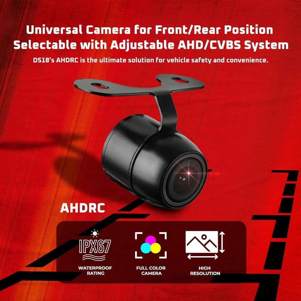 DS18 AHDRC Universal Camera for Front/Rear Position Selectable