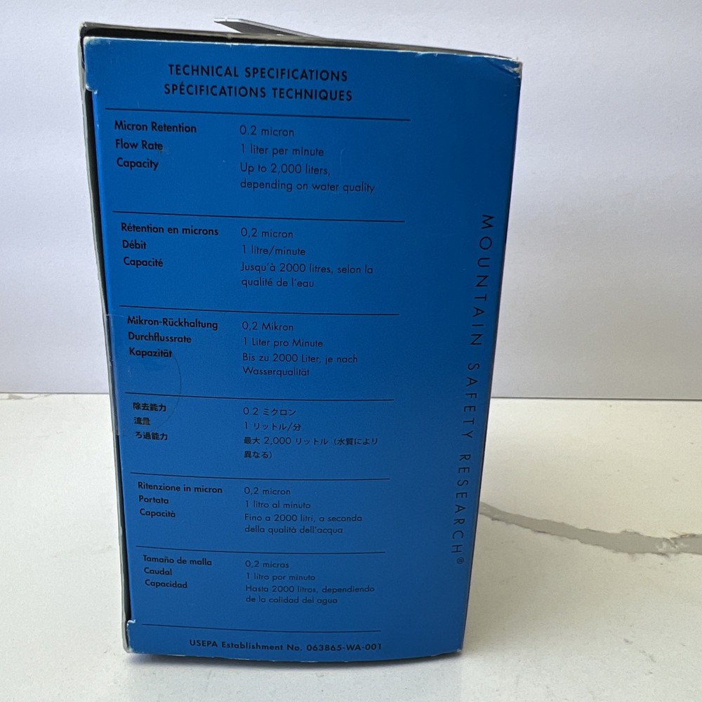 MSR Ceramic Replacement Filter Cartridge WaterWorks MiniWorks Microfilmers