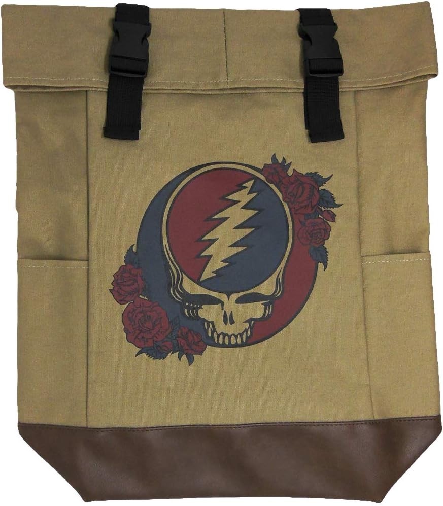 Grateful Dead Canvas Backpack - Steal Your Face Logo