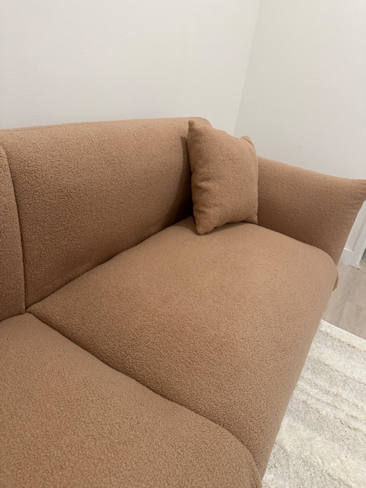 Wool Upholstered Couch 87”