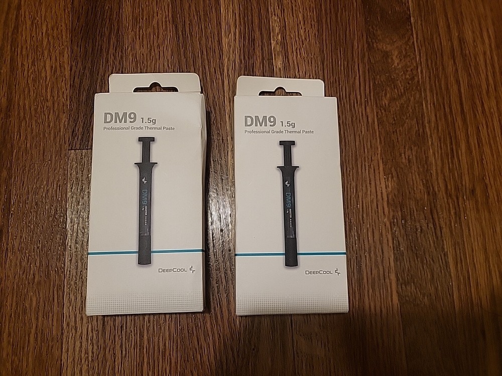 (2pc) DeepCool DM9 Thermal Paste Kit Industrial Level Performance CPU GPU Laptop