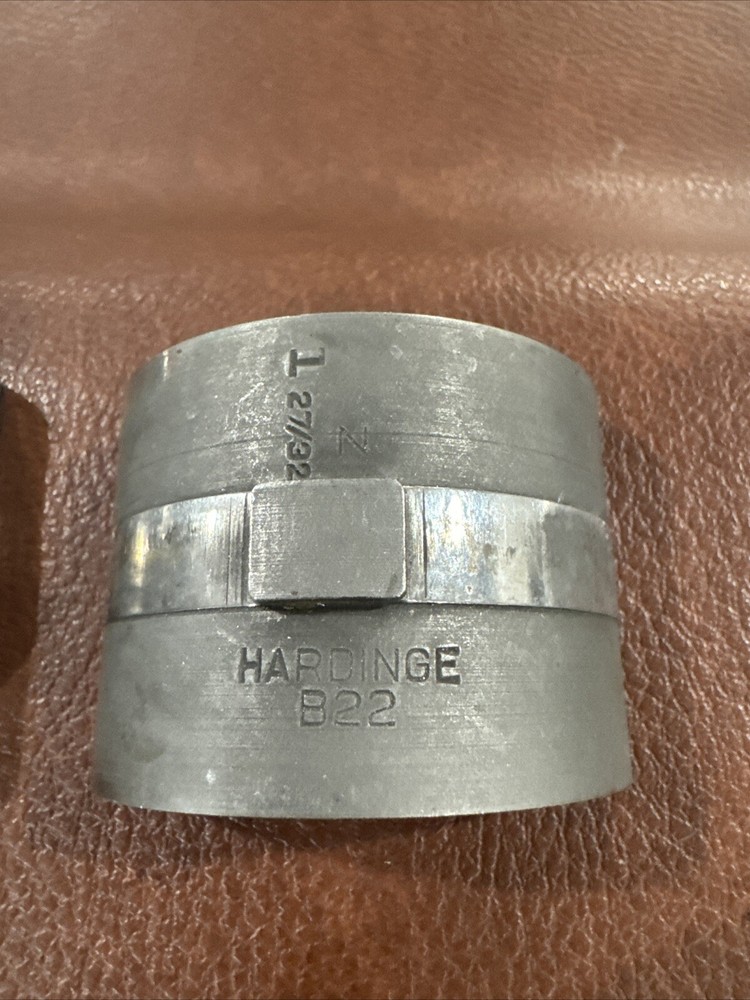 Hardinge 1-27/32” B22 Round Collet Pads #PT-3B