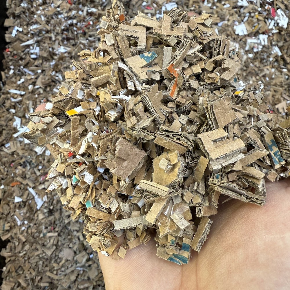 10LBS Shredded Cardboard, compost, worm bedding, mulch, void fill packaging