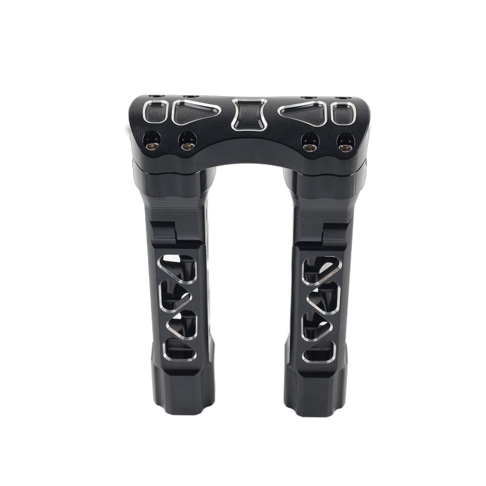 8.5" Pullback Handlebar Risers Clamps For Harley Dyna Softail Sportster 1'' Bar