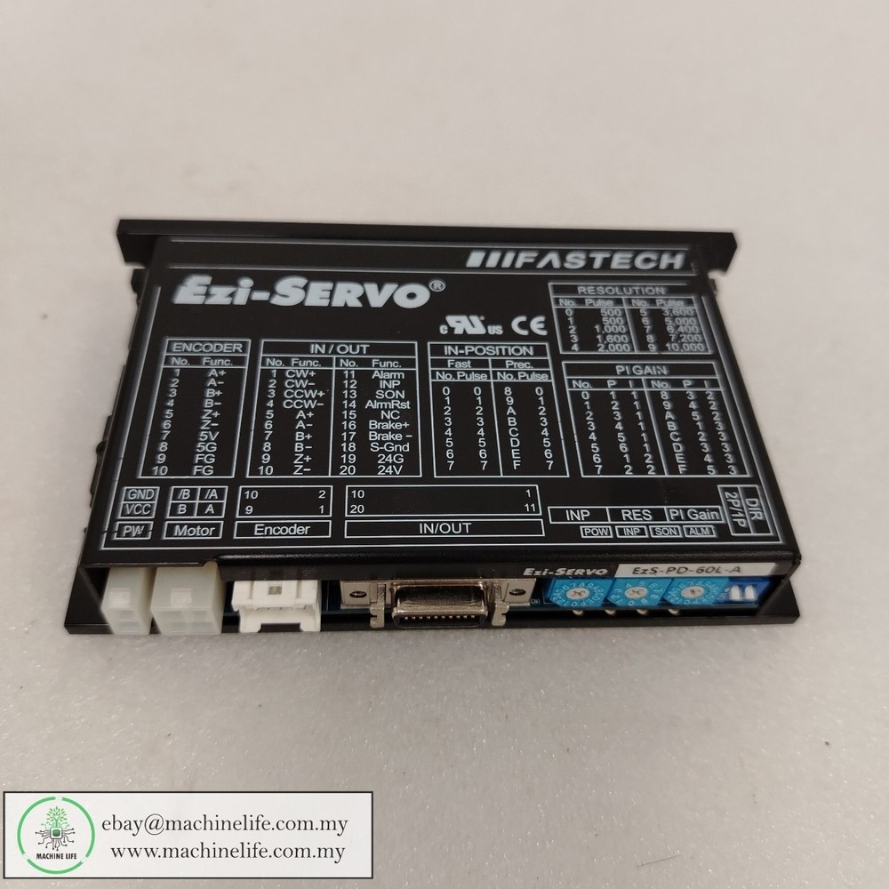 Fastech EzS-PD-60L-A Ezi-Servo Closed Loop Stepping System
