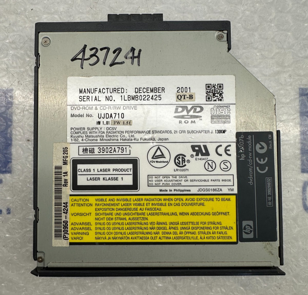 Recordable CD/ CDRW/ DVD Combo Drive (UJDA710)