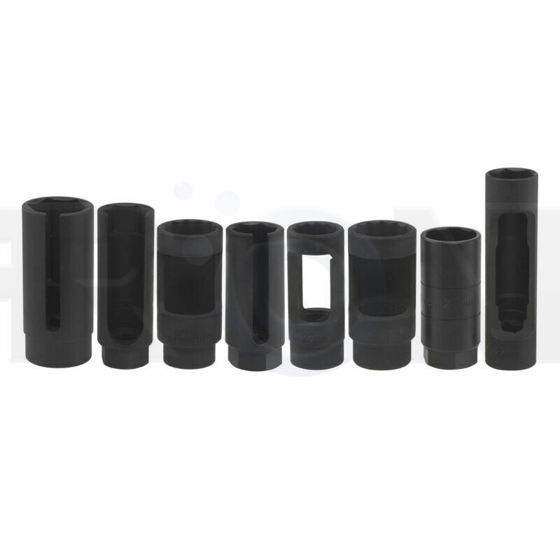 02 O2 Oxygen Sensor Socket Set – 10PCS O2 Sensor Socket Set Sensor Removal Tool
