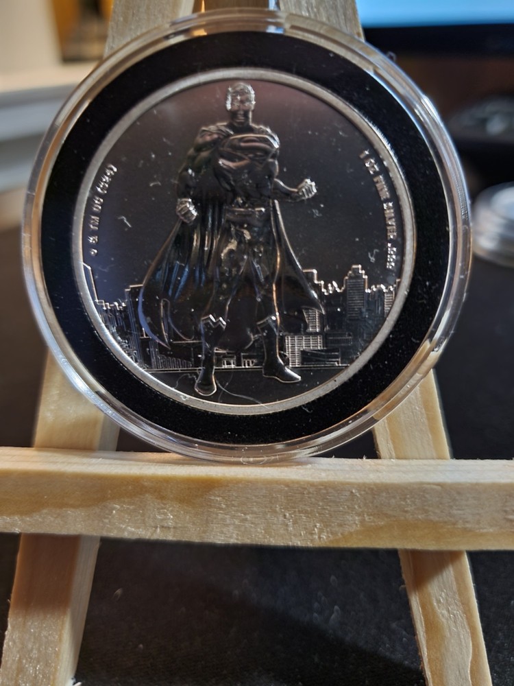 2024-1oz Samoa Silver DC Comics Superman BU.