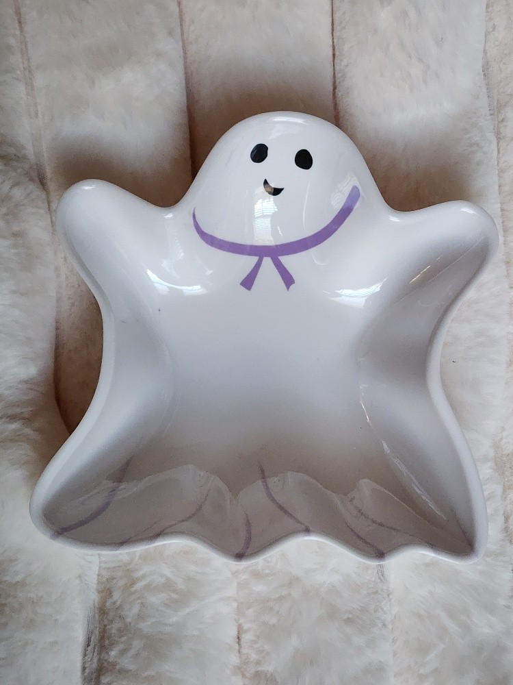 Halloween Ghost Plastic Bowl NEW!