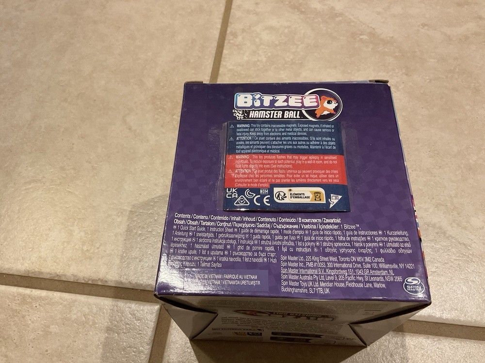 Bitzee Hamster Ball Rolls Interactive Toy with Over 20 Hamsters Inside Digital
