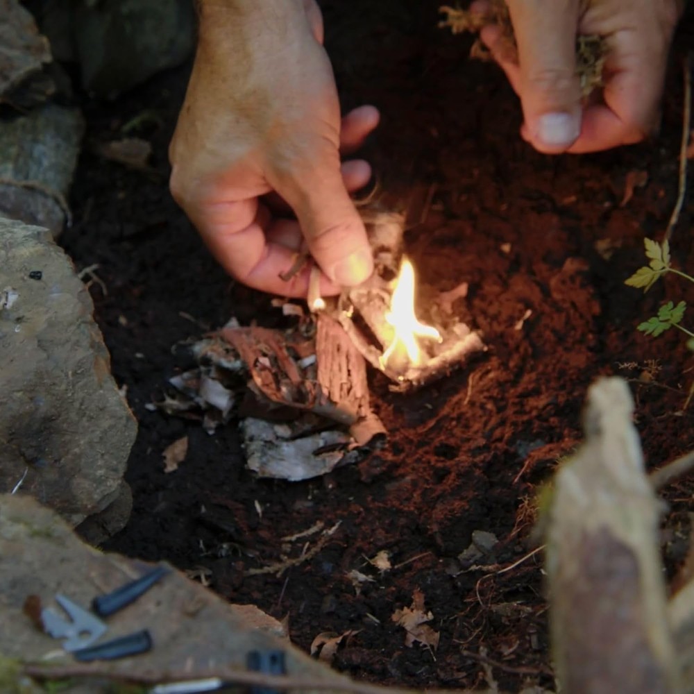 Fire Starter Kit - Flint Fire Starter Tools & Accessories for Outdoor Use