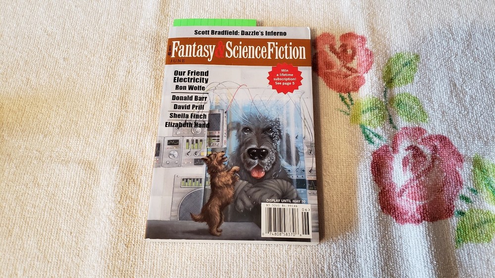 FANTASY & SCIENCE FICTION  - JUNE, 2002  -  *SIGNED*  +RH+.
